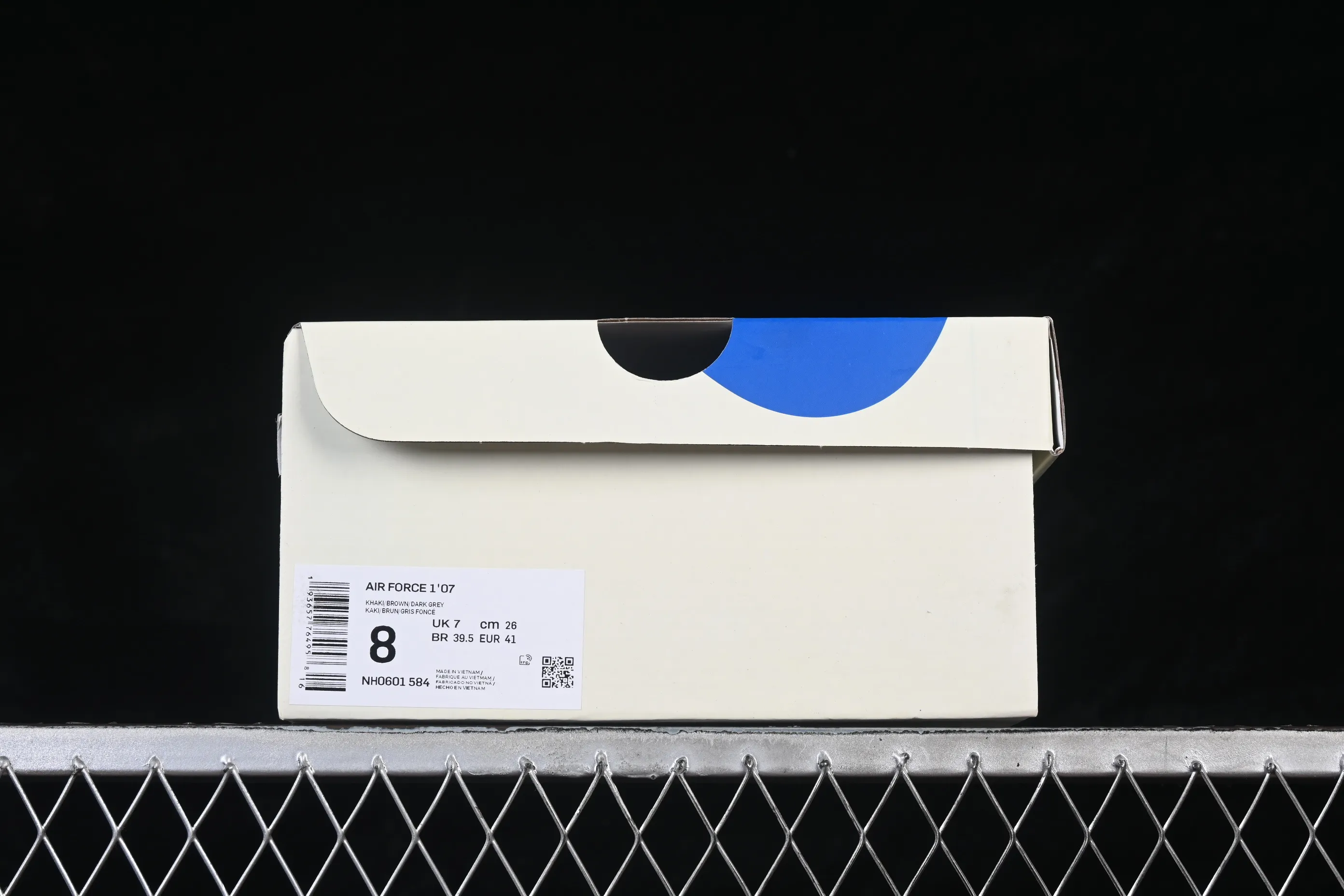 All categories Nk Air Force 1 Air Force series Nk Air Force 1 Low Air Force low-top Nike Air Force 1'07 Low Milk coffee white brown three small hooks Air Force 1 low-top casual sneakers NH0601-584